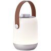 Gemma Lampe à poser Luminaires Brilliant LED Blanc, 1 lumière
