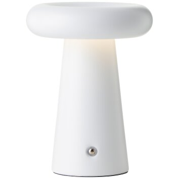 Muffin Lampe à poser Luminaires Brilliant LED Blanc, 1 lumière