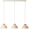 Nalam Suspension Luminaires Brilliant Beige, 3 lumières