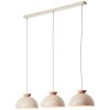 Nalam Suspension Luminaires Brilliant Beige, 3 lumières