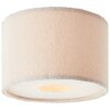Teddy Plafonnier Luminaires Brilliant Blanc, 2 lumières