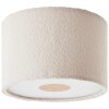 Teddy Plafonnier Luminaires Brilliant Blanc, 2 lumières