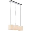 Teddy Suspension Luminaires Brilliant Blanc, 3 lumières
