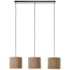 Tony Suspension Luminaires Brilliant Noir, 3 lumières