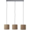 Tony Suspension Luminaires Brilliant Noir, 3 lumières