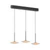 ELIPSA Suspension Luminaires Paul Neuhaus LED Noir, 3 lumières