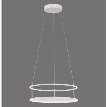 CONTURA Suspension Luminaires Paul Neuhaus LED Blanc, 2 lumières