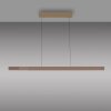 Square Suspension Luminaires Paul Neuhaus LED Bronze, 6 lumières
