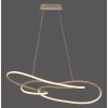 TWIST Suspension Luminaires Paul Neuhaus LED Sable, 1 lumière