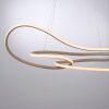 TWIST Suspension Luminaires Paul Neuhaus LED Sable, 1 lumière