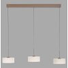 MARIKA Suspension Luminaires Paul Neuhaus LED Sable, 3 lumières