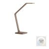 SAMSKY Lampe à poser Luminaires Paul Neuhaus LED Bronze, 1 lumière