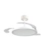 mit Ventilateur de plafond lumineux Luminaires Reality LED Blanc, 1 lumière, Télécommandes