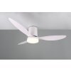 mit Ventilateur de plafond lumineux Luminaires Reality LED Blanc, 1 lumière, Télécommandes