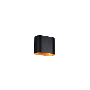 Alani Applique murale Luminaires Trio Noir doré, 1 lumière