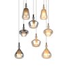 Aldea Suspension Luminaires Trio Blanc, 8 lumières