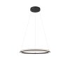 Amador Suspension Luminaires Trio LED Noir, 1 lumière