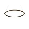 Amador Suspension Luminaires Trio LED Noir, 1 lumière