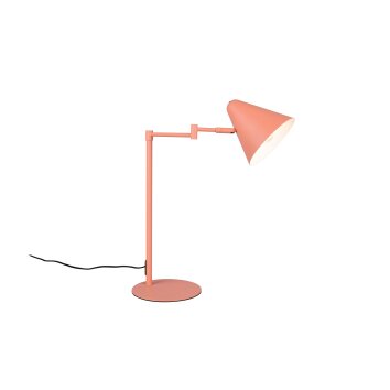 Cosima Lampe à poser Luminaires Trio Orange, 1 lumière