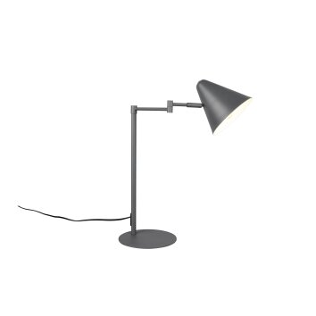 Cosima Lampe à poser Luminaires Trio Anthracite, 1 lumière