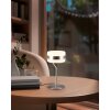 Dios Lampe à poser Luminaires Trio LED Nickel mat, 1 lumière