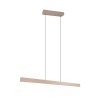 Donegal Suspension Luminaires Trio LED Beige, 1 lumière, Télécommandes