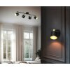 Eva Spot de plafond Luminaires Trio Noir doré, 1 lumière
