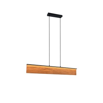 Kalea Suspension Luminaires Trio LED Bois clair, 1 lumière