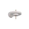 KEATON Applique murale Luminaires Trio LED Gris, 1 lumière