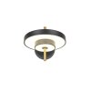 KEATON Applique murale Luminaires Trio LED Noir doré, 1 lumière