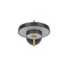 KEATON Applique murale Luminaires Trio LED Noir doré, 1 lumière