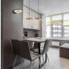 KEATON Applique murale Luminaires Trio LED Noir doré, 1 lumière