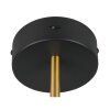KEATON Applique murale Luminaires Trio LED Noir doré, 1 lumière