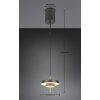 KEATON Suspension Luminaires Trio LED Noir doré, 1 lumière