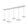 KEATON Suspension Luminaires Trio LED Gris, 1 lumière