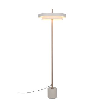 KEATON Lampadaire Luminaires Trio LED Gris, 1 lumière