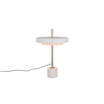 KEATON Lampe à poser Luminaires Trio LED Gris, 1 lumière