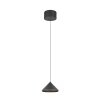 Laguna Suspension Luminaires Trio LED Noir, 1 lumière