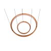 Lynwood Suspension Luminaires Trio LED Bois clair, 1 lumière