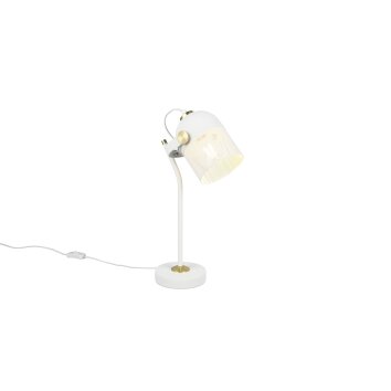 Mixa Lampe à poser Luminaires Trio Blanc, 1 lumière