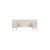 Soka Spot de plafond Luminaires Trio Gris, 2 lumières