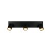 Soka Spot de plafond Luminaires Trio Noir, 3 lumières