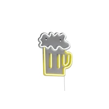 Beer Applique murale Luminaires Reality LED Transparent, 1 lumière