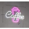 Coffee Applique murale Luminaires Reality LED Transparent, 1 lumière