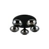 Divina Plafonnier Luminaires Reality Noir, 5 lumières