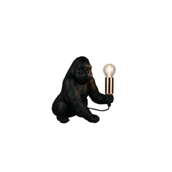 Kong Lampe à poser Luminaires Reality Noir, 1 lumière