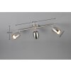 Nancy Spot de plafond Luminaires Reality Nickel mat, 3 lumières