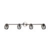 Nancy Spot de plafond Luminaires Reality Nickel mat, 4 lumières