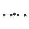 Nancy Spot de plafond Luminaires Reality Noir, 4 lumières