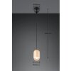 Nara Suspension Luminaires Reality Bois clair, 1 lumière